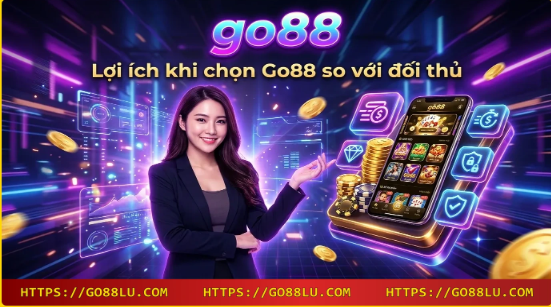 Các lợi ích nổi bật của Go88: khuyến mãi, kho game, hỗ trợ